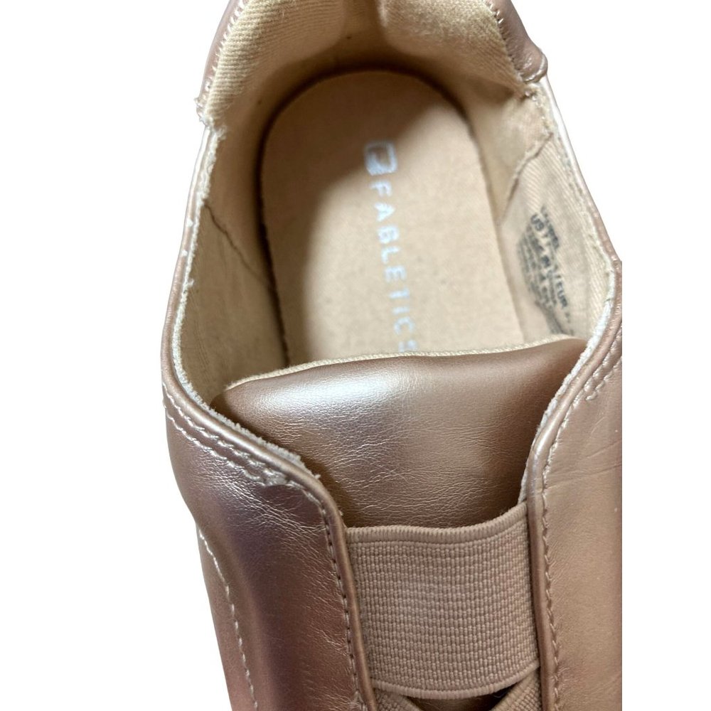 Fabletics Laurel Court Sneakers Womens Size 7 Metallic Rose Gold Slip On Shoes - Picture 8 of 11